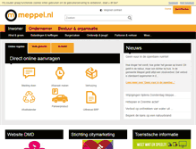 Tablet Screenshot of meppel.nl